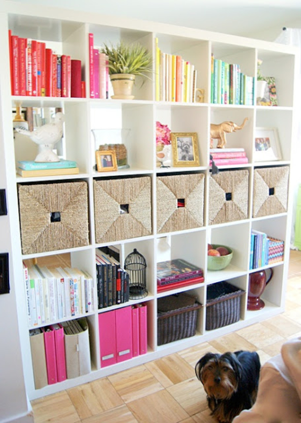 She Buys Storage Cube Shelves - Uses Them In Clever New Ways Around The House - picture 13