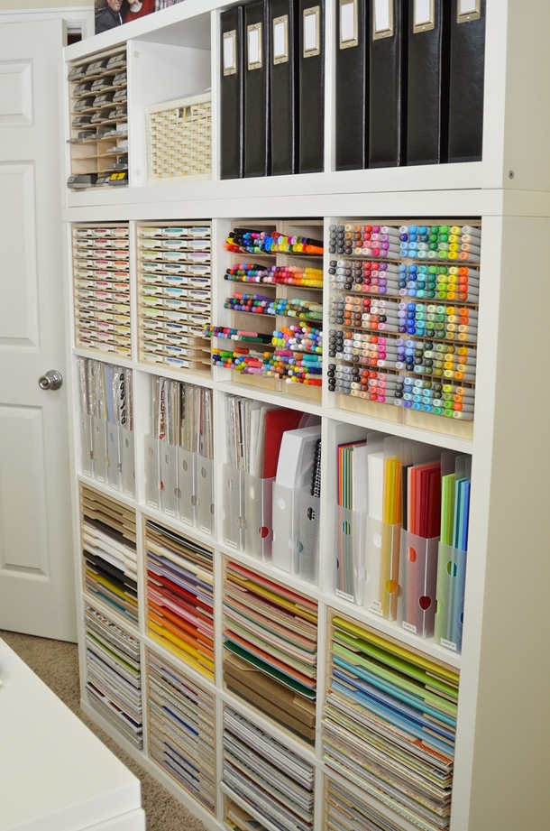 She Buys Storage Cube Shelves - Uses Them In Clever New Ways Around The House - picture 5