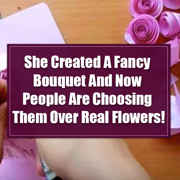 She Created A Fancy Bouquet And Now People Are Choosing Them Over Real Flowers!