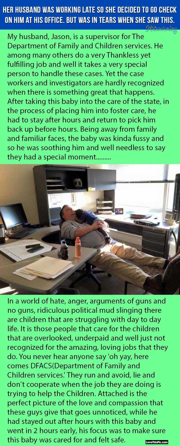 She Decided To Visit Her Husband When He Was Working Late At The Office. When She Saw This She Cried - picture 2