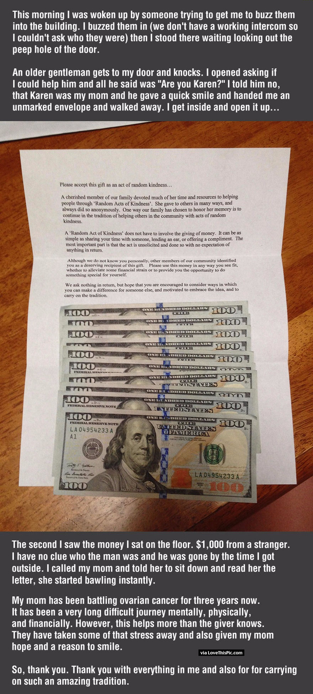 She Gets An Unexpected Envelope From A Neighbor. When She Opens It She Finds This… WOW!