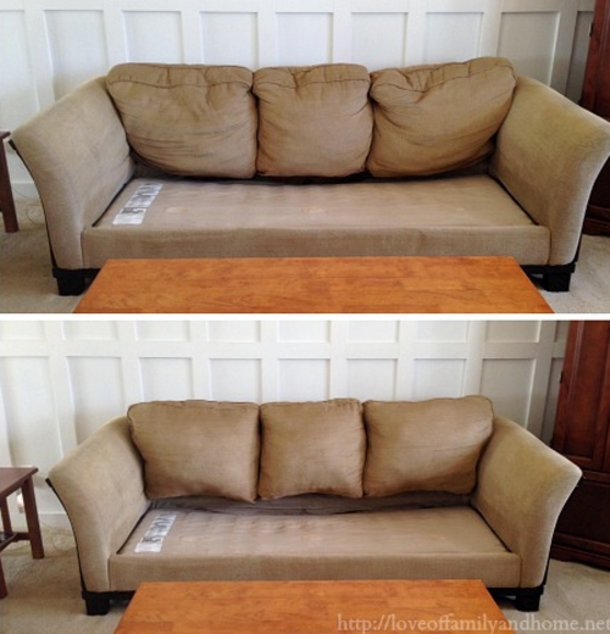 She Hated The Look Of Her Saggy Couch So She Fixed It With THIS And Now It Looks BRAND NEW! - picture 5