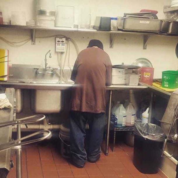 She Hires A Homeless Man To Work In Her Cafe, Discovers This In Her Kitchen Only Two Weeks Later - picture 8