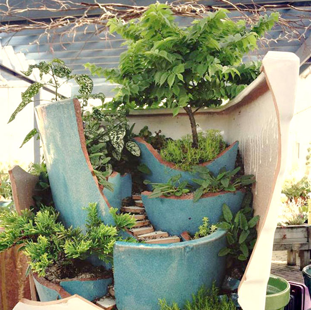 She Kept All Of Her Broken Clay Pots, What She Transforms Them Into Something I Must Have! - picture 5