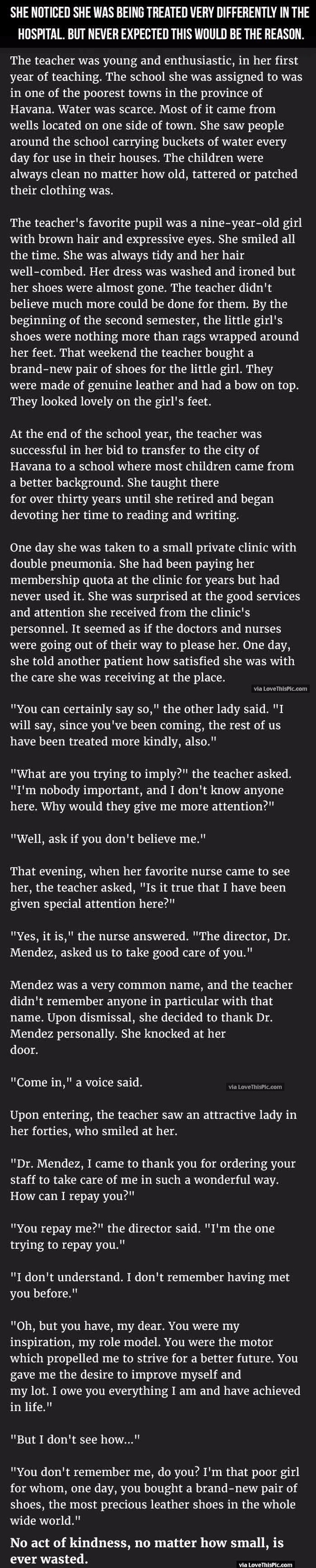 She Noticed She Was Being Treated Very Differently In The Hospital But Never Expected This Would Be The Reason