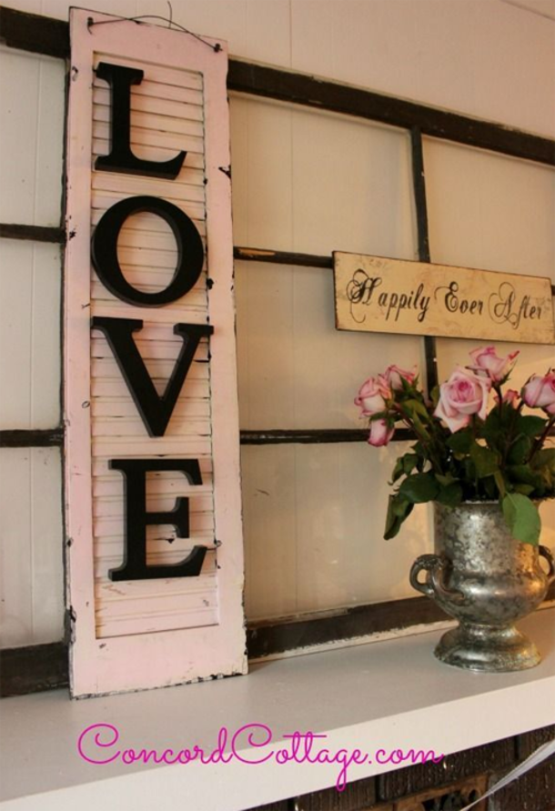 She Takes A Broken Shutter And Places It On The Wall, The Reason Makes This Amazing Home Decor! - picture 5