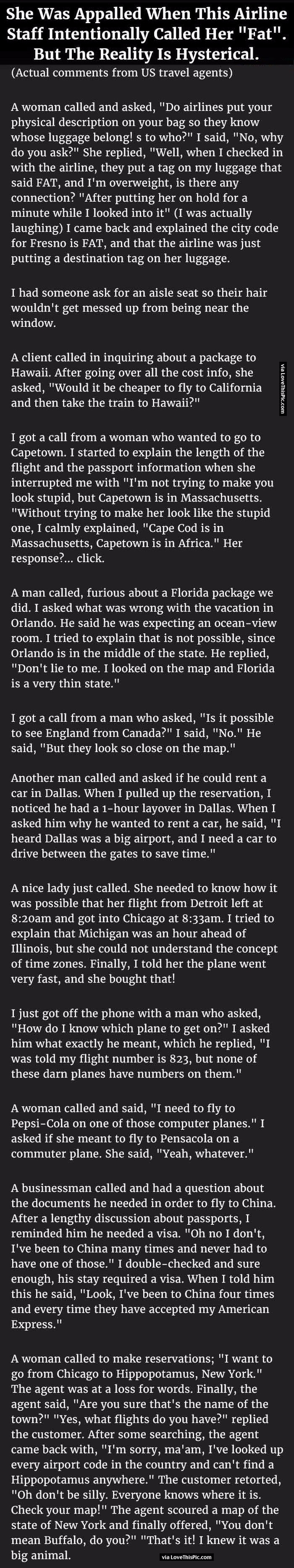 She Was Appalled When This Airline Pilot Intentionally Called Her Fat But The Reality Is Hysterical