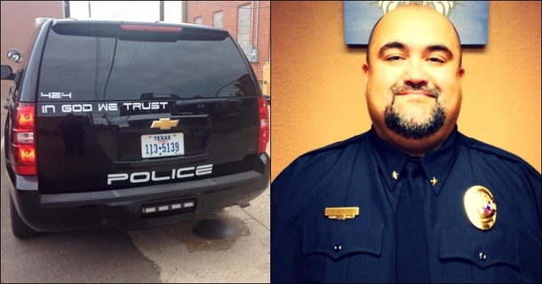 Sheriff Told To Remove ‘In God We Trust’ Decal, His 4 Word Response Is Priceless - picture 4