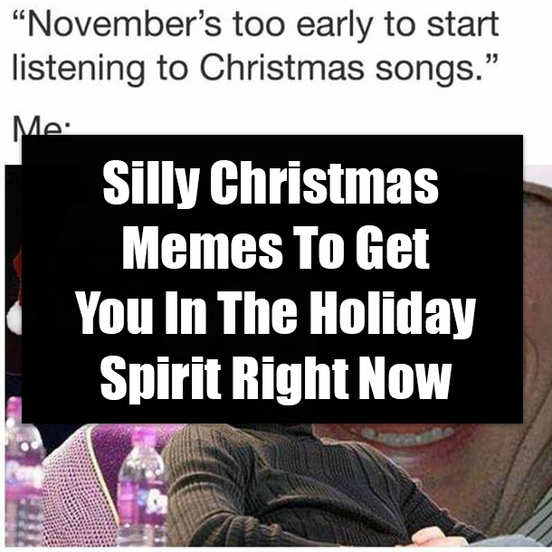Silly Christmas Memes To Get You In The Holiday Spirit Right Now
