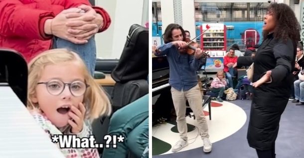 Singer Stops Violinists, Jumps In For Incredible Cover Of This Adele Classic. - picture 2