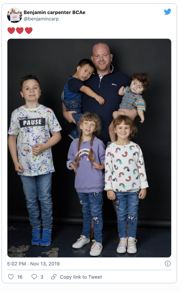 Single Father adopts six disabled kids: "I would never say never to having another child" - picture 4