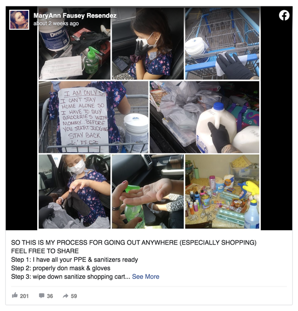Single mom shuts down strangers shaming parents for taking children to the grocery store - picture 3