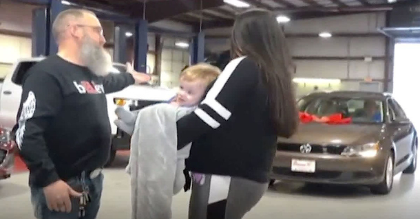 Single Mother pleads for ride to doctor for son with brain tumor—Kind stranger gives her a car - picture 2