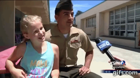 Sister Hasn't Seen Her Big Brother In 7 Months, When She Turns Around? This Is Touching - picture 6