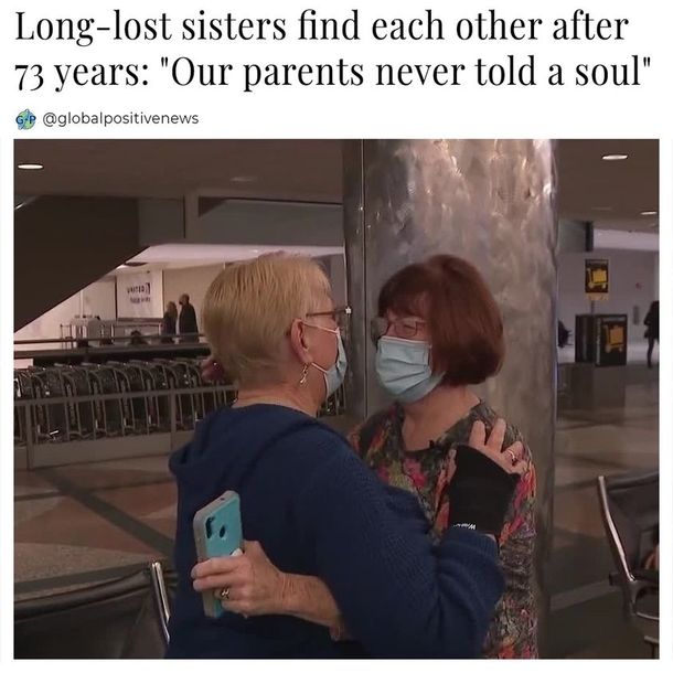 Sisters meet for the first time in more than 70 years – ‘I can’t quit staring at you’ - picture 2