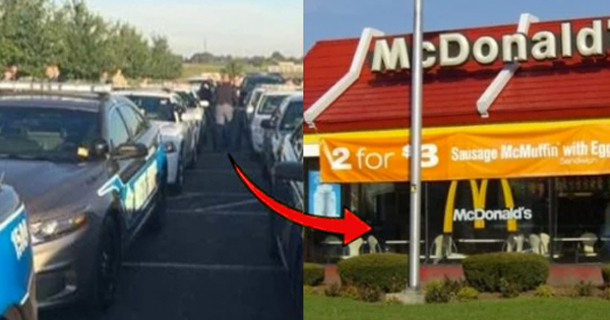 Six Stressed Police Officers Enter McDonald's After Slain Cop's Funeral, Shocked By Who Interrupts Their Meal - picture 2