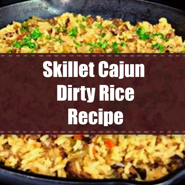 Skillet Cajun Dirty Rice Recipe