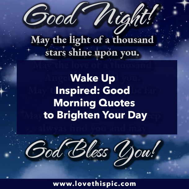 Sleep Tight: Good Night Blessings to Wrap Your Day in Serenity