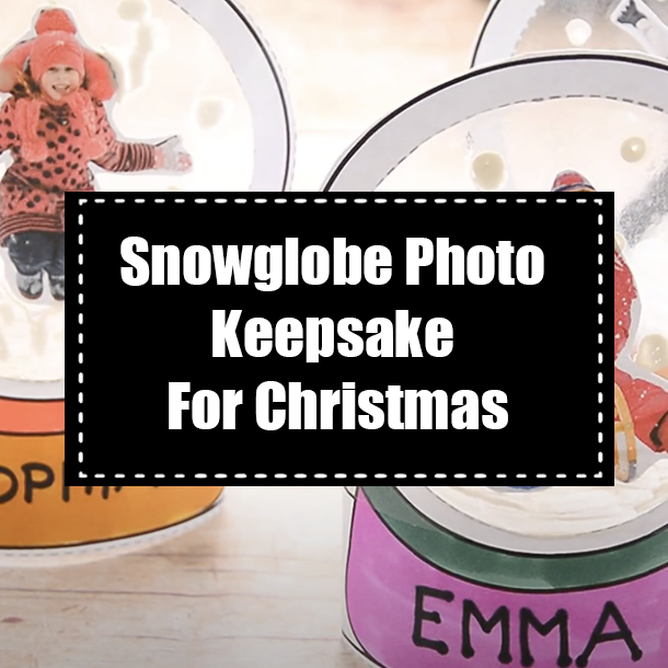 Snow globe Photo Keepsake For Christmas