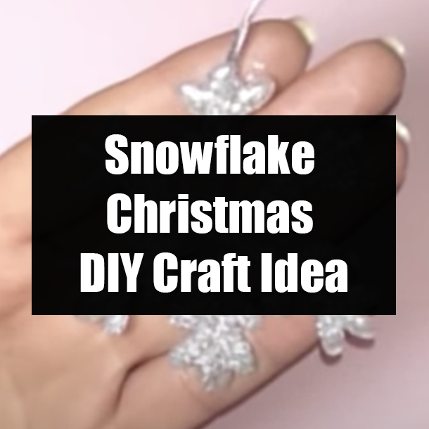Snowflake Christmas DIY Craft Idea