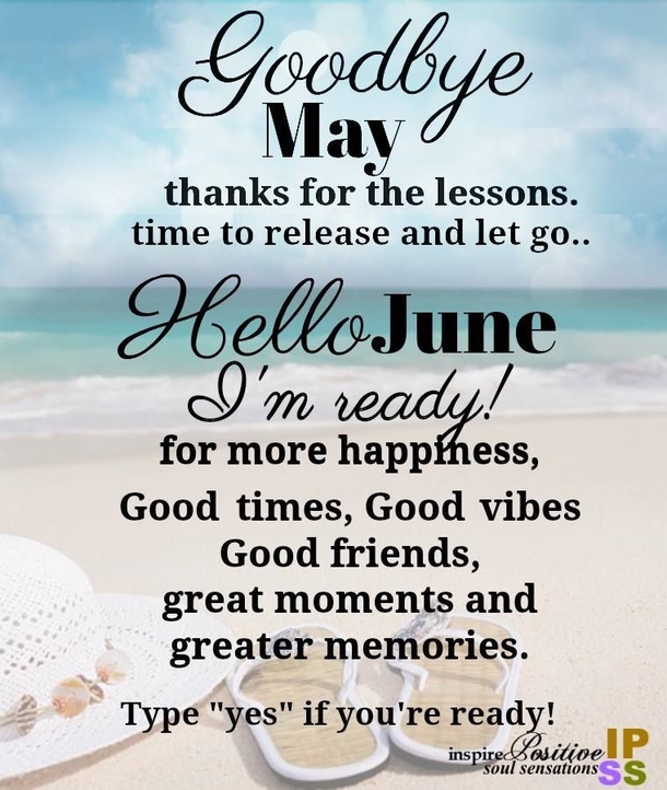 So Long May: 10 Goodbye May Quotes To Get You Ready For June - picture 5