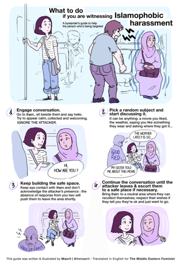 Someone Made A Guide For What To Do If You See A Hate Crime - picture 2