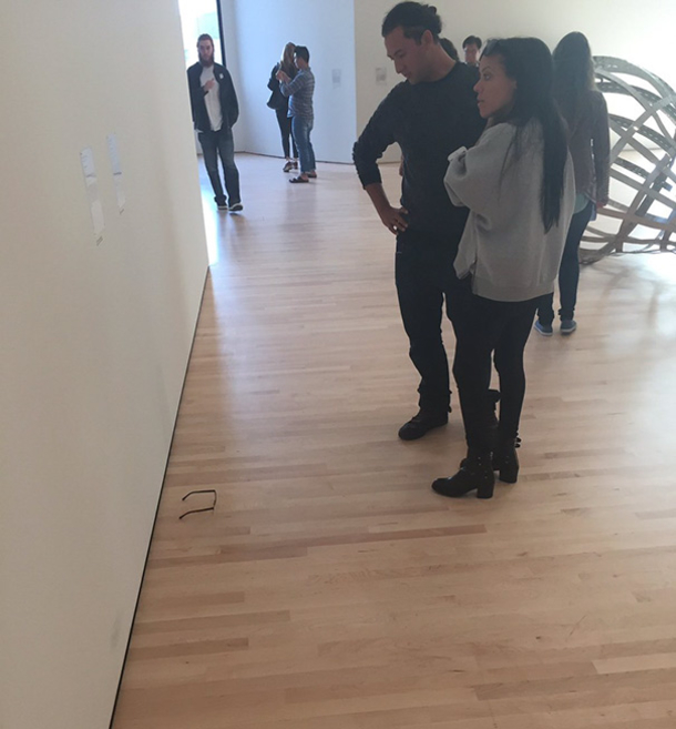 Someone Put Glasses On This Museum Floor And Visitors Thought It Was A Work Of Art - picture 4