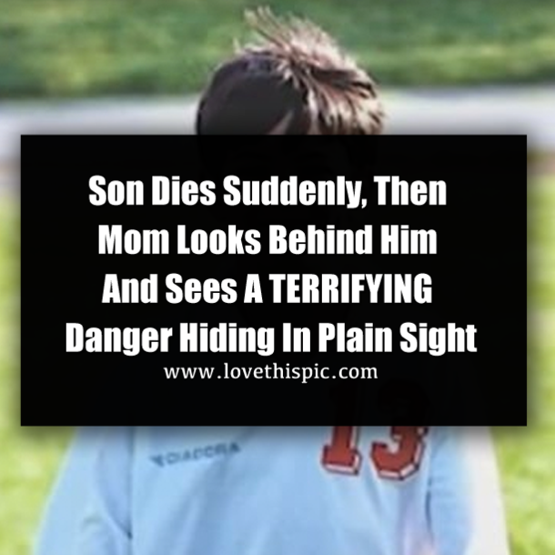Son Dies Suddenly, Then Mom Looks Behind Him And Sees A TERRIFYING Danger Hiding In Plain Sight