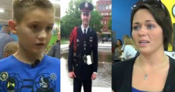 Son Of A Killed Cop Is In Tears At Party When A Simple Request Went Ignored - picture 2