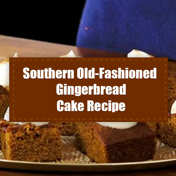 Southern Old-Fashioned Gingerbread Cake Recipe