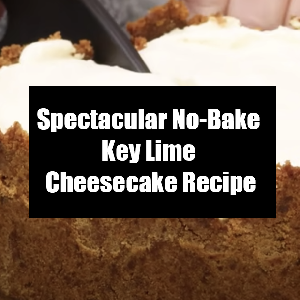 Spectacular No-Bake Key Lime Cheesecake Recipe