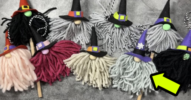 Spook-tacular DIY Gnome Witches: Easy Crafting for Halloween Fun! - picture 2