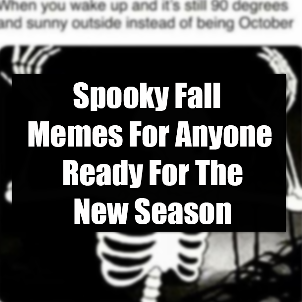 Spooky Fall Memes For Anyone Ready For The New Season