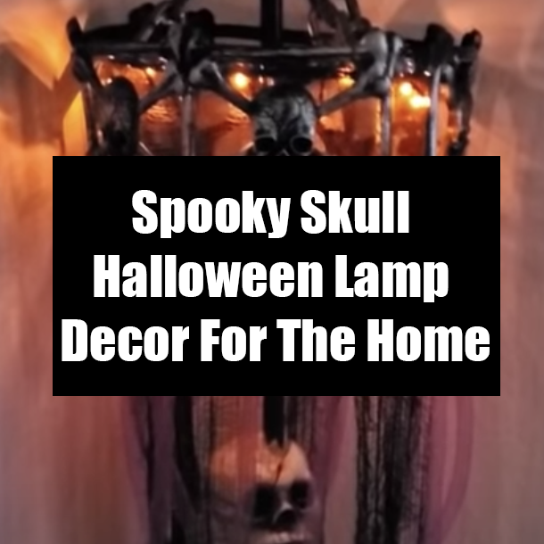Spooky Skull Halloween Lamp Decor For The Home