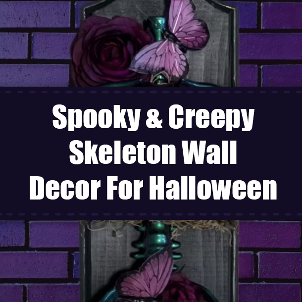 Spooky & Creepy Skeleton Wall Decor For Halloween