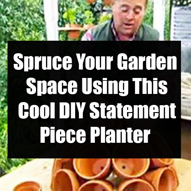 Spruce Your Garden Space Using This Cool DIY Statement Piece Planter