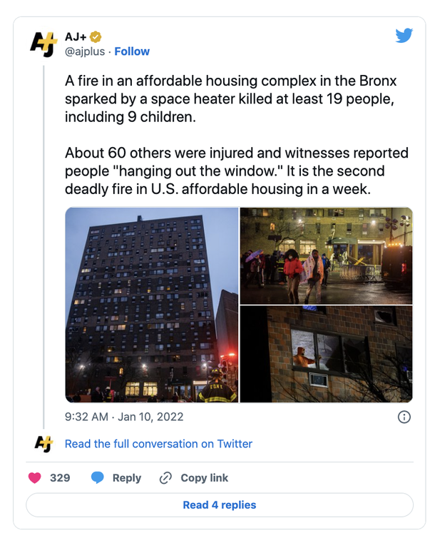 Stranger helps mom and kids escape deadly Bronx fire that killed 19 and injured more than 60 - picture 2