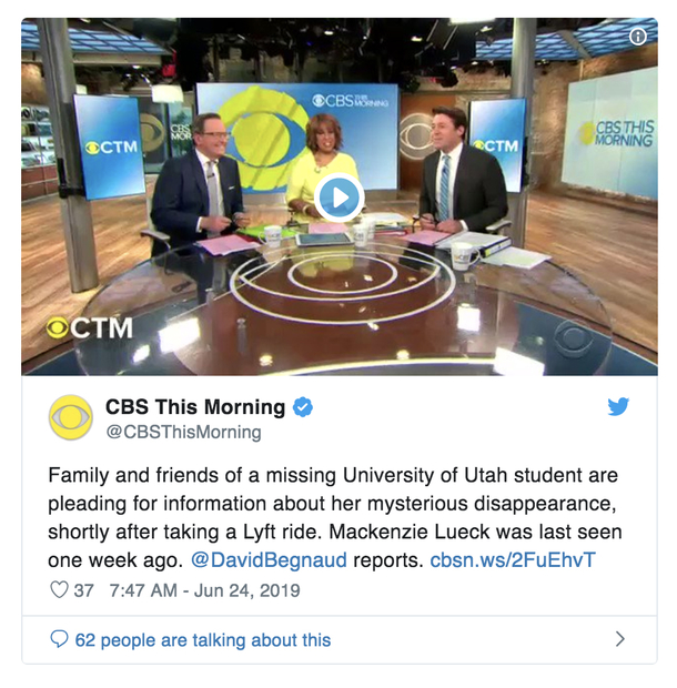 Student Is Missing for 1 Week, Last Time She Was Seen, She Was Getting Inside Of A Lyft - picture 2