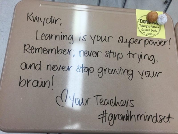 Students Are Mind Boggled When They Step Into This Classroom And See This Written On Their Desks - picture 5