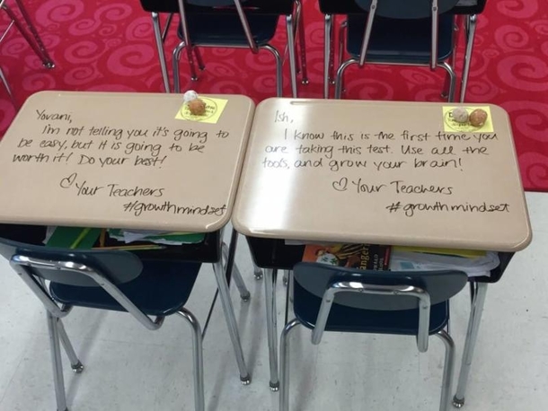 Students Are Mind Boggled When They Step Into This Classroom And See This Written On Their Desks - picture 6