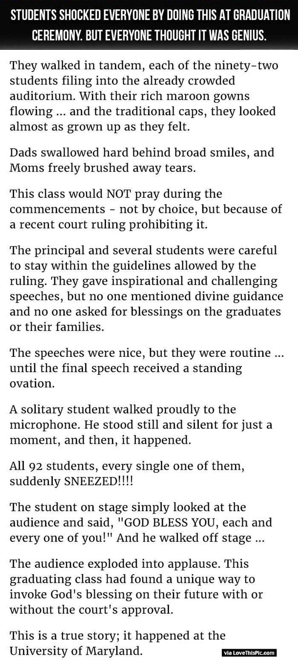 Students Shocked Everyone By Doing This At Graduation But Everyone Thought It Was Genius.