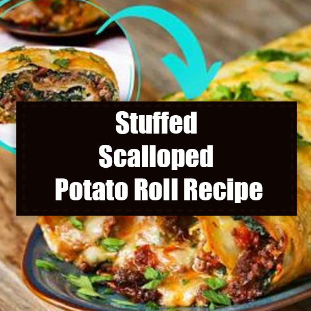 Stuffed Scalloped Potato Roll Recipe