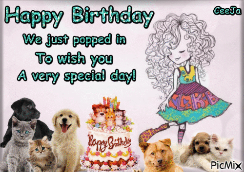 Super Cute Happy Birthday Animations And Quotes - picture 6