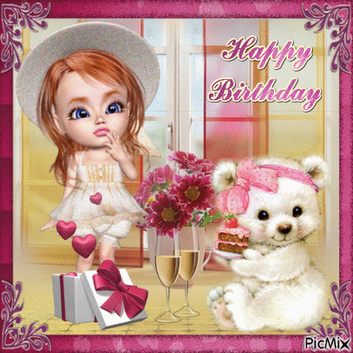 Super Cute Happy Birthday Animations And Quotes - picture 8