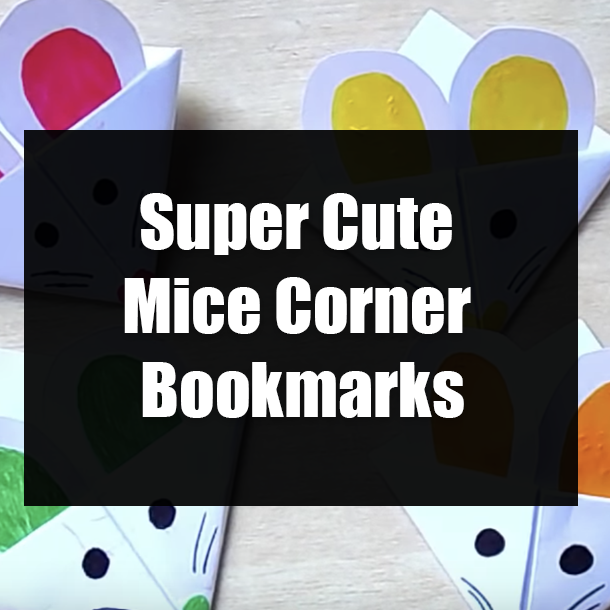 Super Cute Mice Corner Bookmarks