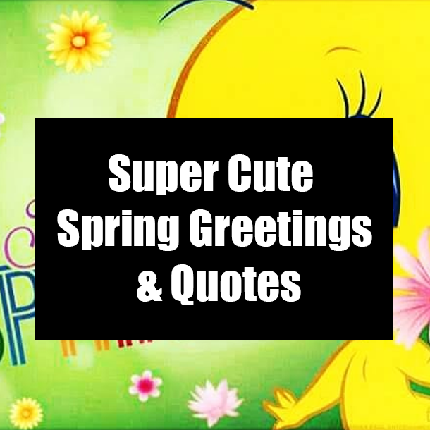 Super Cute Spring Greetings & Quotes