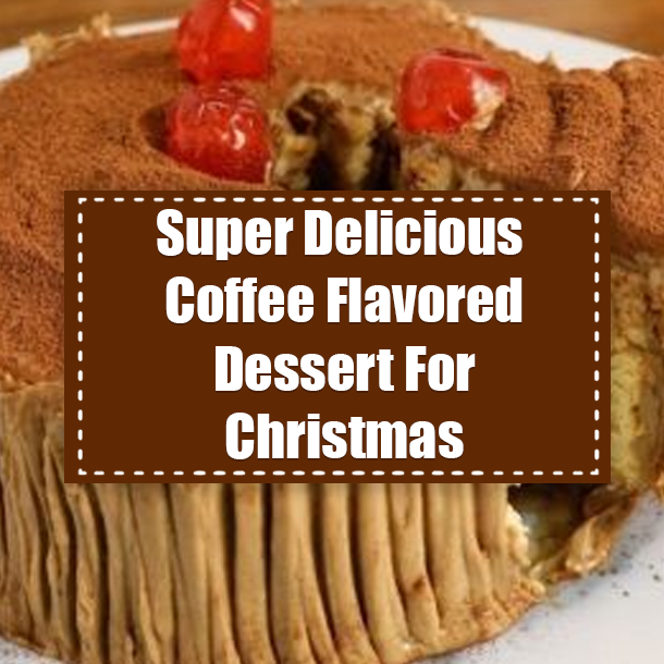Super Delicious Coffee Flavored Dessert For Christmas