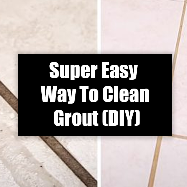 Super Easy Way To Clean Grout (DIY)