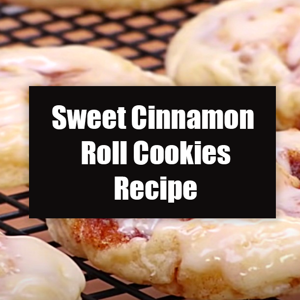 Sweet Cinnamon Roll Cookies Recipe