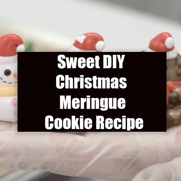 Sweet DIY Christmas Meringue Cookie Recipe